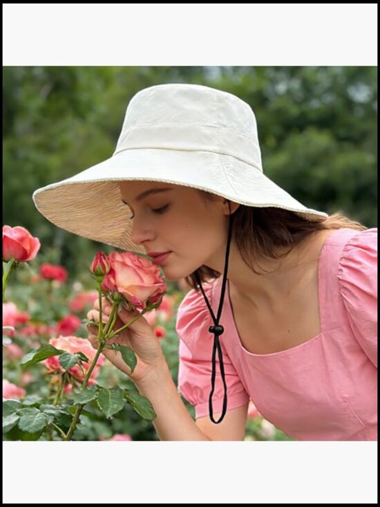 Wide Brim Sun Hat Foldable UPF50+ Summer Beach Travel Outdoor Protection main image 5
